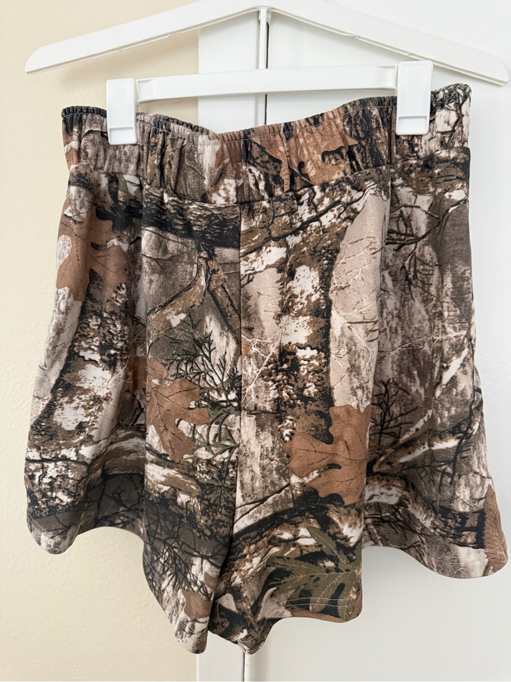 Dressed in Lala Camo Boxer Sweat Shorts - Picture 2 of 3